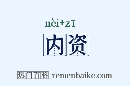 内资是什么意思的图片